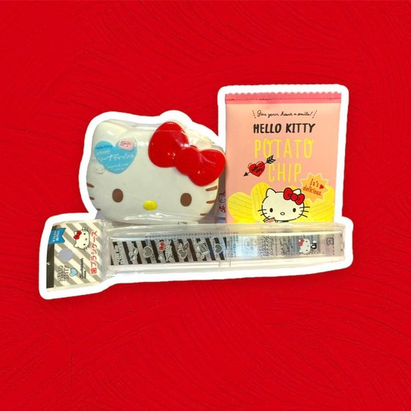 Hello Kitty Bundle-Soap Dish, Soft Pouch, Toothbrush Holder, Pouch, Case-NEW - Picture 3 of 3